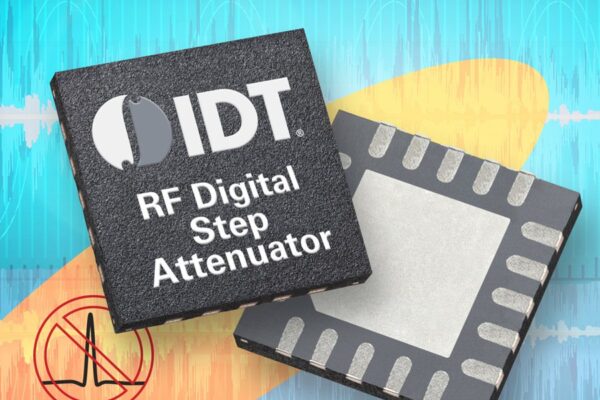 Glitch-Free™ RF digital step attenuator with integrated blocking capacitors