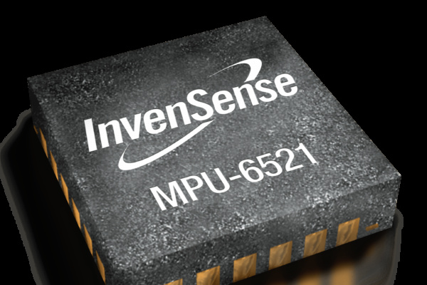 Gyroscope plus accelerometer offers 6-axis measurement in a 3x3x0.8mm chip