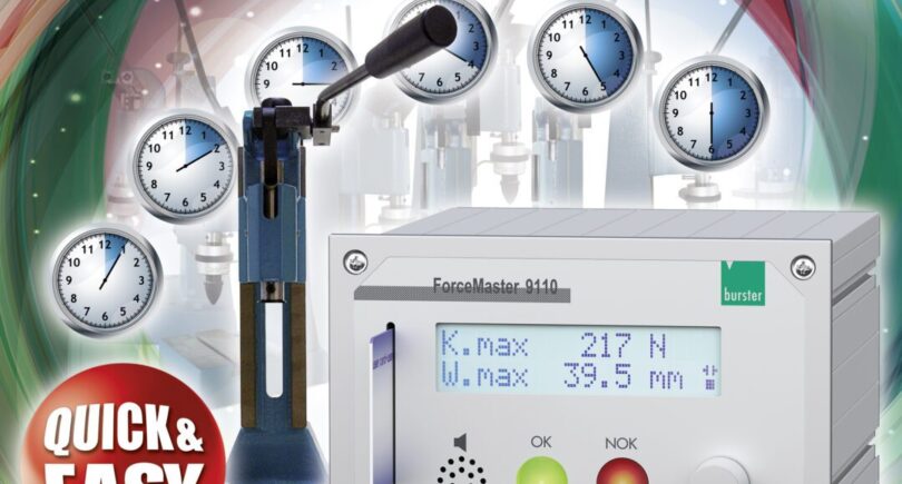 Force monitoring enables reliable manual press-insertion processes