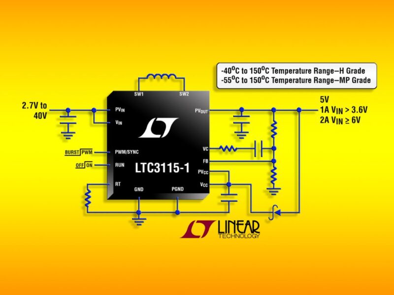40-V, 2-A buck-boost DC/DC converter fits in 20-lead thermally enhanced TSSOP package