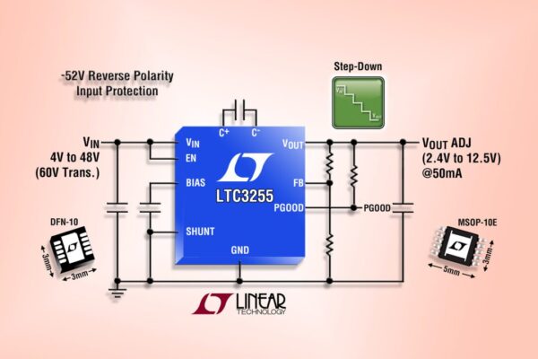 Step-down charge pump provides regulated output with input current doubling
