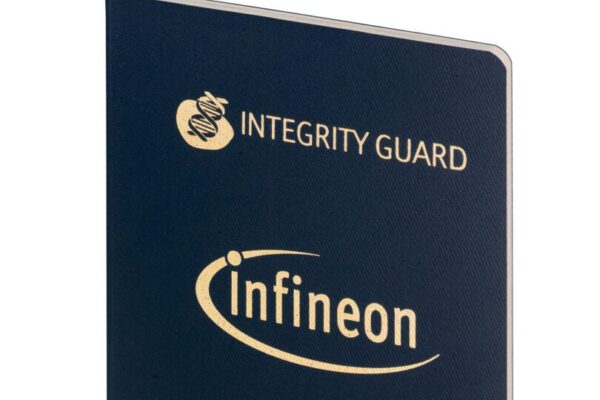 e-passport security chip boasts fast data transfer and of 700 kBytes of flash