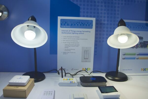 NXP and EnOcean spotlight wireless smart lighting network using energy harvesting switch
