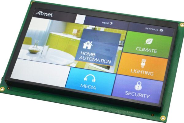 ARM-based SBC with touch-screen display for HMI applications