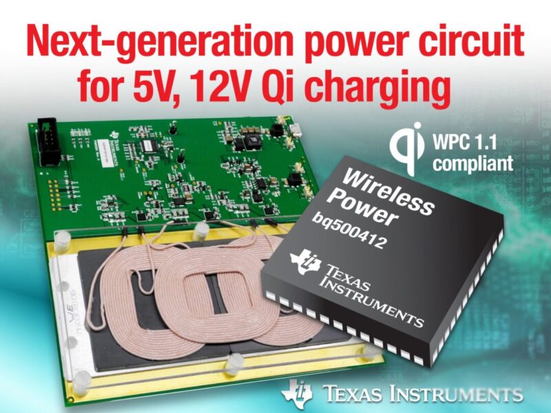 WPC 1.1-compliant controller halves component count for 5-V or 12-V charging stations