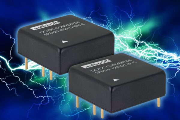 15W DC-DC converters encapsulated for harsh environment duty