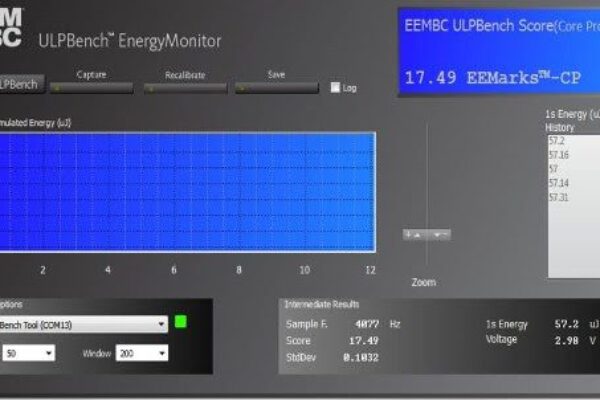 EEMBC benchmarks ultra low power devices