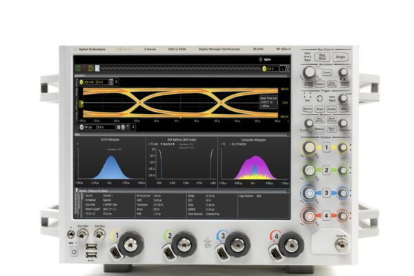 Oscilloscopes synchronise to measure up to 40 channels at 63-GHz