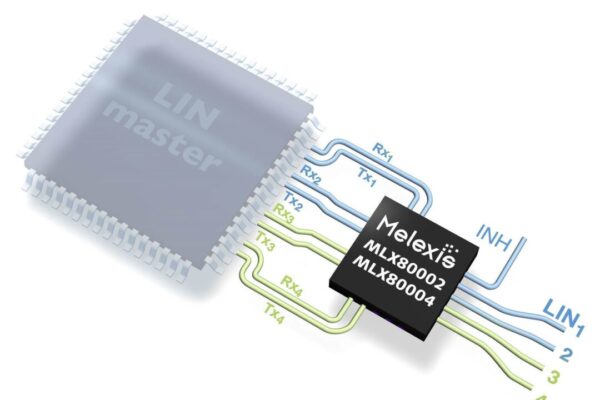 Higher integration in LIN transceiver chips
