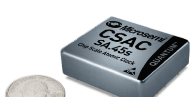 Low noise chip scale atomic clock features low phase noise