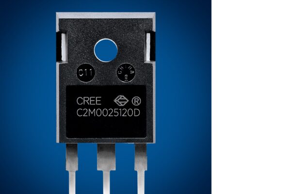 Silicon carbide MOSFET from Cree rated 1200V/25 mΩ, in TO-247