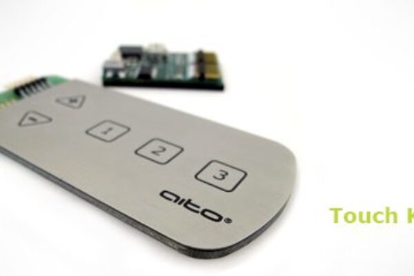 Ultra-low-power touch button controller for battery-powered applications