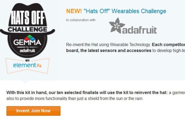 “Hats Off” Challenge promotes head-worn electronic designs