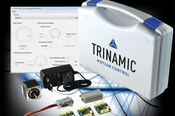 Trinamic’s stepper motor package gets you started