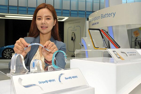 Samsung unveils next-generation bendable batteries for smart devices
