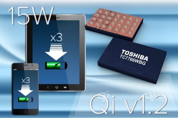 Industry’s first 15-W wireless power receiver IC complies with Qi v1.2