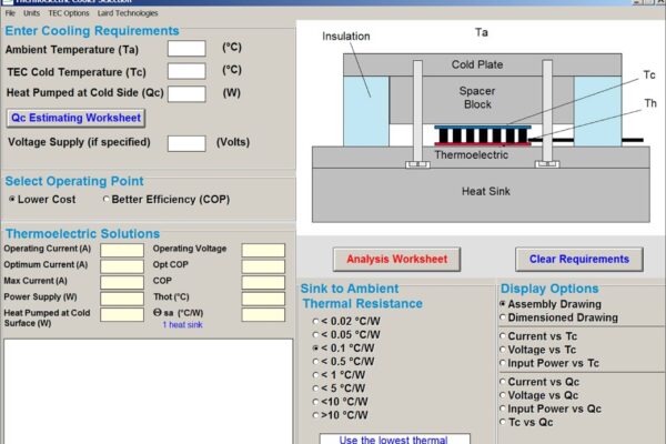 Thermoelectric module simulation tool shortens design cycles