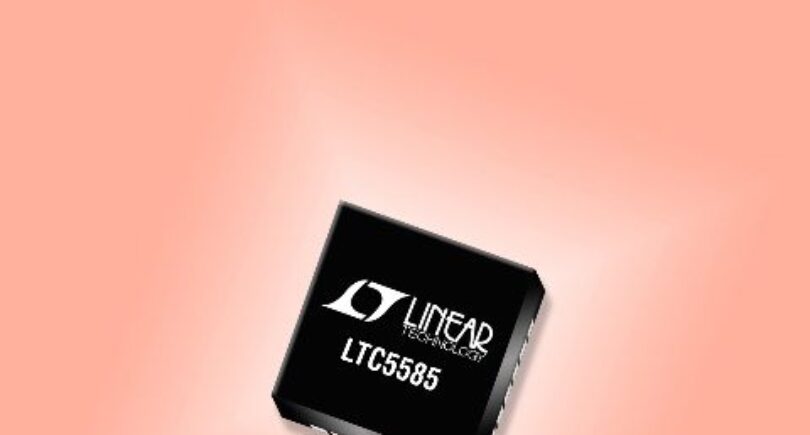 Wideband I/Q demodulator features IIP2 optimization and DC offset cancellation to boost receiver performance