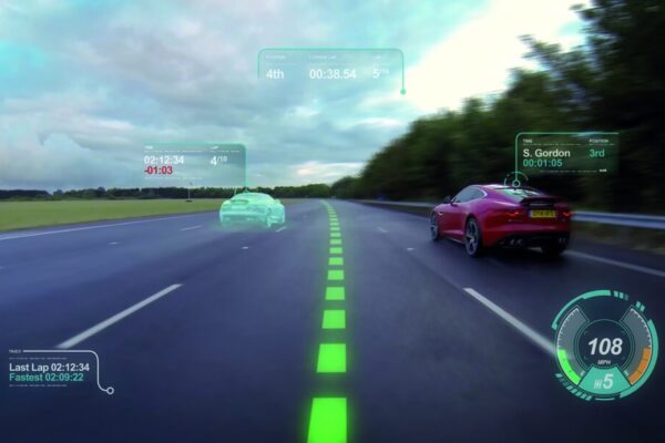 Jaguar Land Rover concept uses entire windscreen as Head-up display