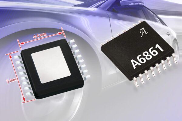 MOSFET driver chip replaces relays in safety-critical applications