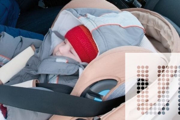 Chip detects presence of infants in passenger seat