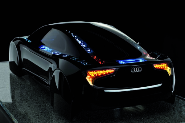 Audi experiments with OLED exterior lighting