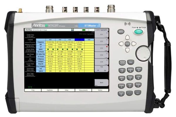 Handheld instruments analyses LTE Advanced Carrier Aggregation