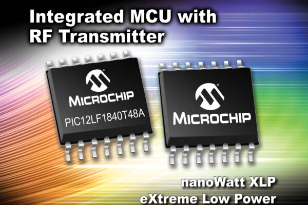 Microcontrôleur 8 bits intègrant un transmetteur sans fil pour la bande ISM