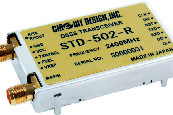 Emetteur/récepteur radio 2.4GHz pour les applications industrielles