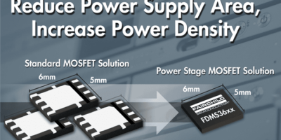 Power stage dual asymmetric MOSFETs focus on need for high power density and ease of design
