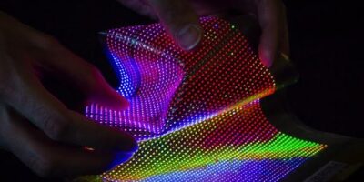 Imec laminates stretchable LED display onto garments