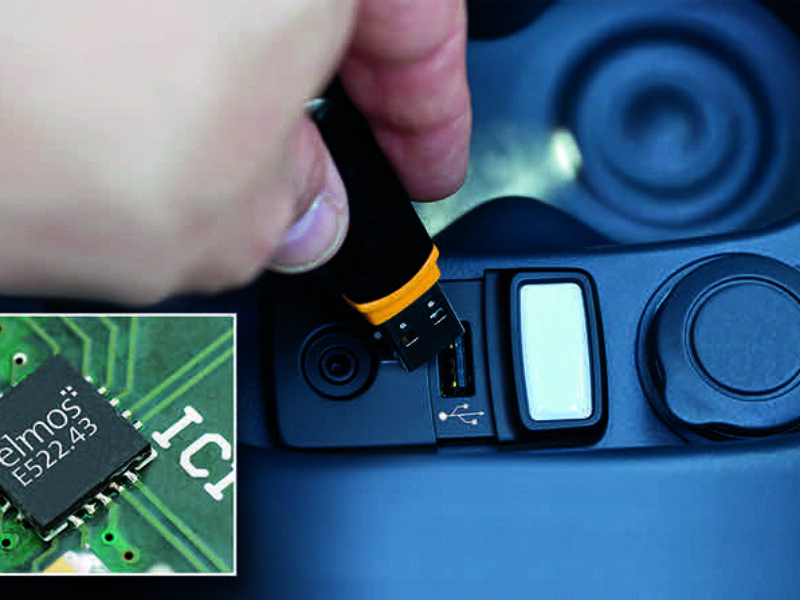 USB power supply is designed for automotive environments
