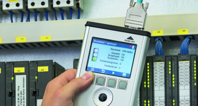 Profibus tester with enhanced feature set