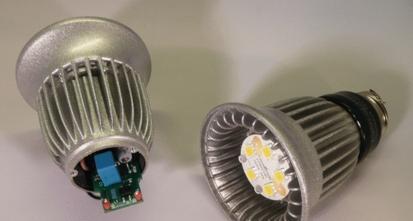 Moving to higher-voltage LEDs to improve light bulb efficiency