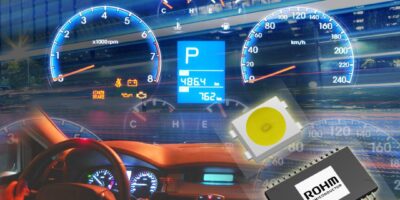 Rohm LEDs, drivers aim at background lighting and automotive markets