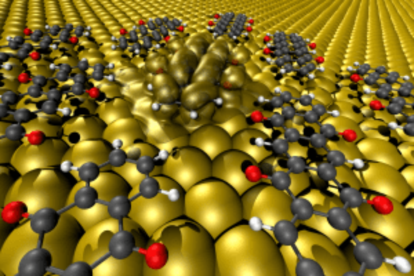 Research project finds ways to improve contact between organic materials and metal
