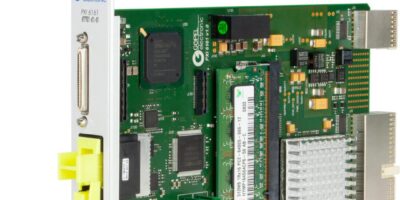 PXI 6161 communication controller supports MOST150 test