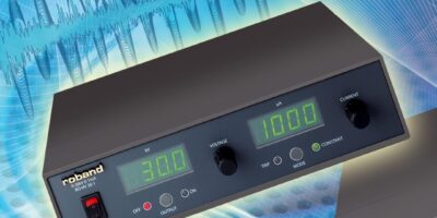 Roband launches 30-kV mains-powered, bench-top high voltage dc power supply
