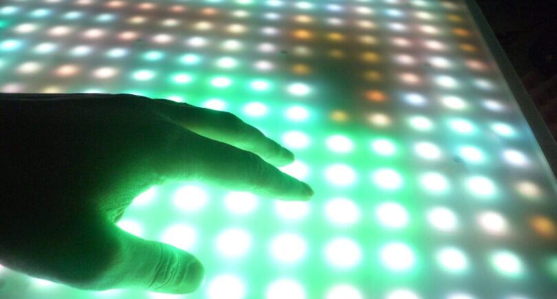 Essemtec shows production of interactive LED panels at Productronica