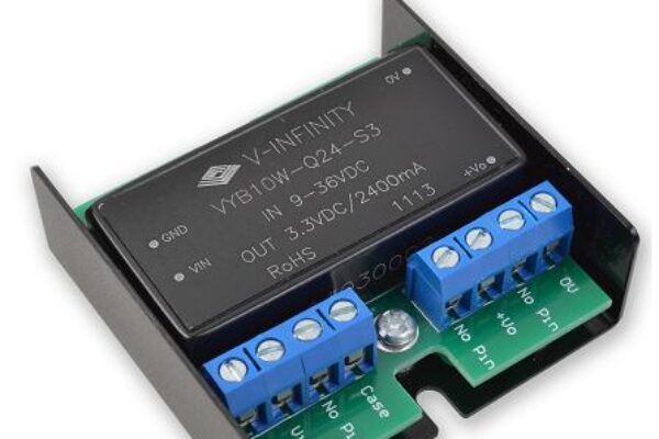 10 to 30-W chassis mount DC-DC converters offer space saving benefits