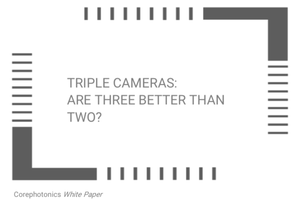 Corephotonics: Triple cameras: are three better than two?