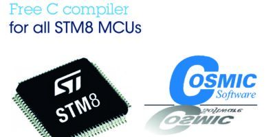 Free compiler fills out ST’s 8bit MCU toolchain for small, smart devices
