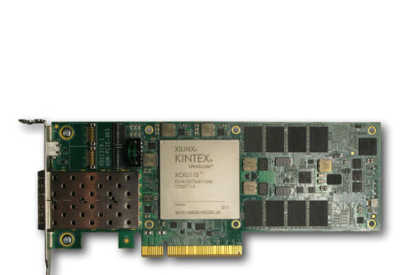 FPGA accelerator board hosts Xilinx Kintex Ultrascale