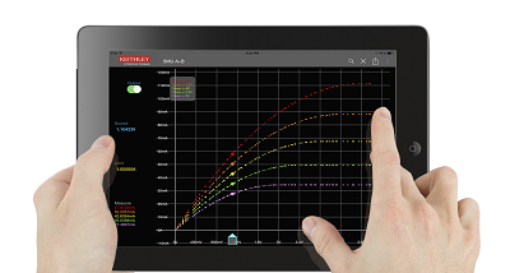 iPhone/Android app for Tek/Keithley source measure units