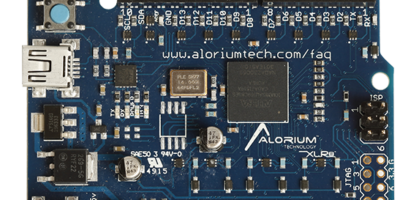 Alorium Technology’s FPGA dev board, Arduino compatible, in distribution