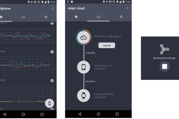 Open-source Android app for fast IoT prototyping on smartphones