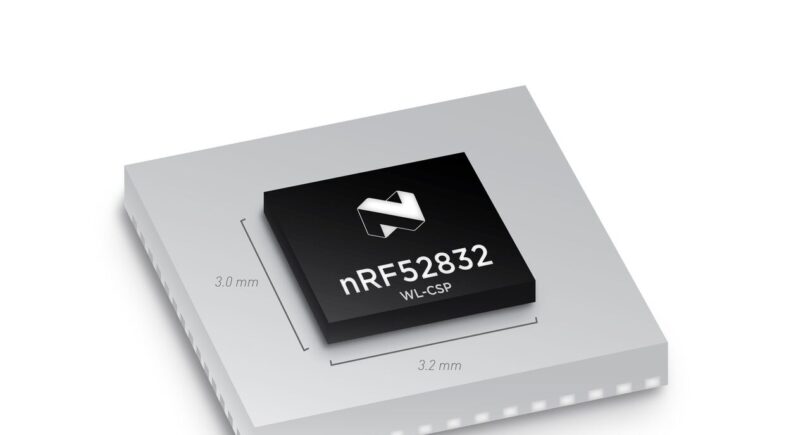 Nordic Semi shrinks Bluetooth LE SoC package for wearables
