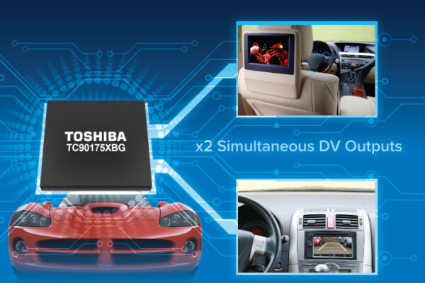 Video processor runs two independent high-resolution automotive panels