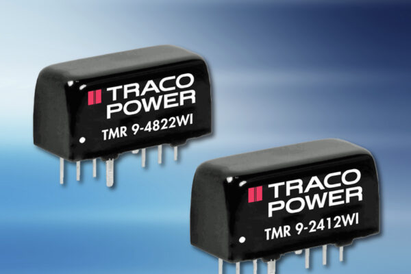 DC/DC isolated converters provide 9W from SIP-8 package