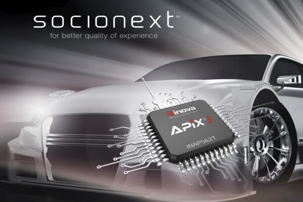 Inova Semiconductors licenses APIX3 to Socionext